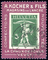 5712: Switzerland Kocher stamps