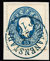 4745062: オーストリア・1861年新聞切手 - Newspaper stamps
