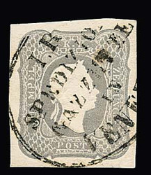 4745062: オーストリア・1861年新聞切手 - Newspaper stamps
