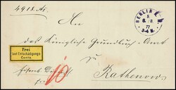 80: Altdeutschland Preussen - Stempel