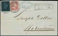 "1534" nebst Ra2 "Unterbarmen", bzw. Ra3 "Barmen-Unterbarmen", auf ...
