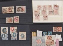 Über 60 gestempelte Werte ab erster Ausgabe (z.B. mit zweimal Nr. 2, ...