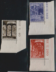 Basilika 1949 und Gratianus je postfrisch, Mi. 540,-