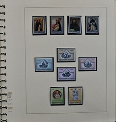 Vatikan, 1971/1993, postfr. kpl. Slg. im Lindner-Ringbinder. Mi. ...