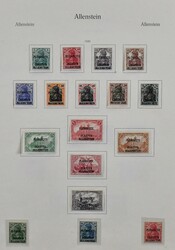 7013: Sammlungen und Posten Deutsche Abstimmungsgebiete - Sammlungen
