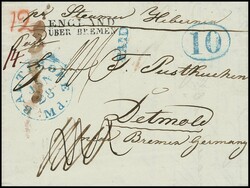 30: Altdeutschland Bremen - Stempel