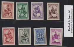 Winterhilfswerk 1941, ungezähnte Serie mit Aufdruck "Specimen", zwei ...