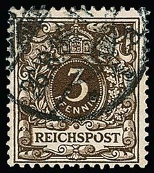 1100060: German Empire, 1889 crown and eagle