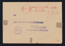 1325: French Occupation Baden - Machine cancellations