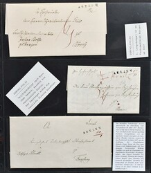 "Aerzen", kleine, qualitativ gute Heimat-Slg. mit 25 Belegen im ...