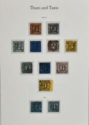 95: l'État souverain allemand de Thurn et Taxis - Collections