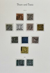 95: l'État souverain allemand de Thurn et Taxis - Collections