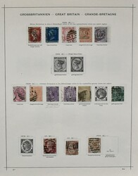 Großbritannien, 1840-1918, gest. Sammlung in oft guter Erhaltung auf ...