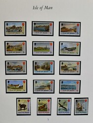 Insel Man, postfrische, von 1958-1992 quasi kpl. Slg. im ...