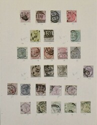 Großbritannien, 1841/1970, gestempelte Sammlung mit vielen besseren ...