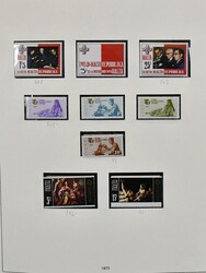 Malta, 1975-2000, kpl. postfr. Slg. SAFE-Dual-Vordruckalbum, dazu ...