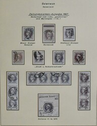 Österreich, 1860/1914, Slg. mit gut 40 interessanten Belegen und ...