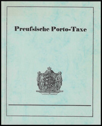 Altdeutschland, Portoraten, Steven 1985, sowie F. Berger, Handbuch ...