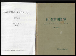 Grobe, Altdeutschland-Handbuch, zwei frühe Auflagen, Nr. 2 von 1959 ...