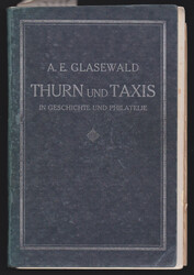 Thurn und Taxis, seltenes Handbuch von Glasewald 1926 mit ...