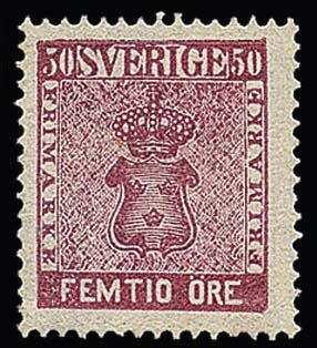 Fünf Werte je ungebraucht ohne Gummi, Mi. für Falz 2150,- (mit Nr. ...