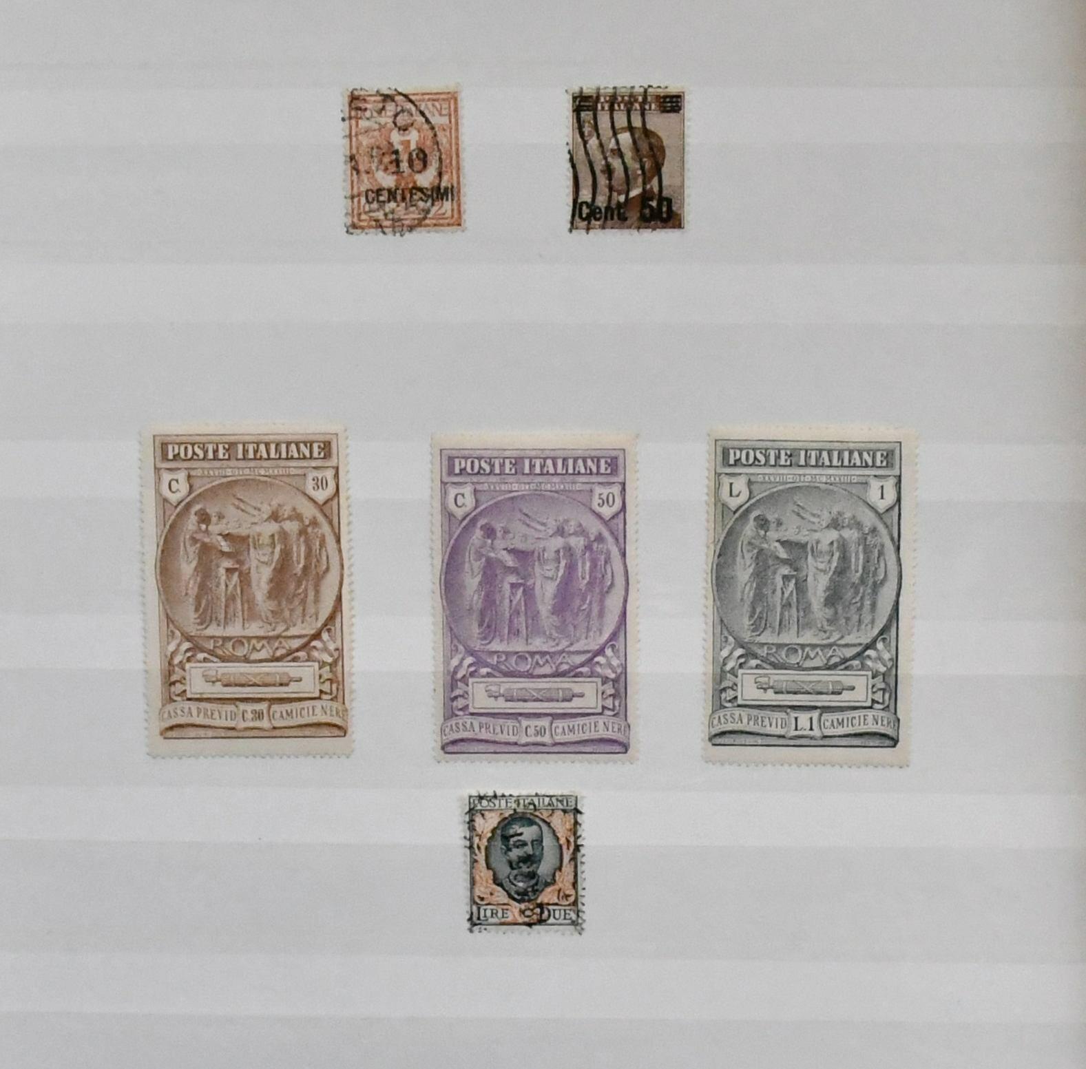 Italien, 1863/1970, Sammlung mit u.a. besseren Ausgaben vor 1940, ...