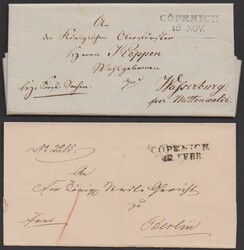 80: Prusia - Cancellations and seals