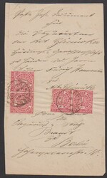 80: Prusia - Cancellations and seals