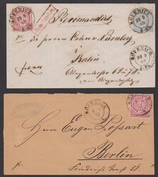 "Köpenick", nachverw. K2 auf fünf Belegen, dabei Vs. von Post-Ins ...