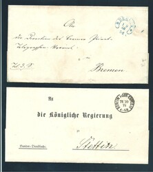 80: l'État souverain allemand de Prusse - Official stamps