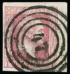 80: Old German States Prussia - Cancellations and seals