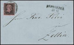 80: Old German States Prussia - Cancellations and seals