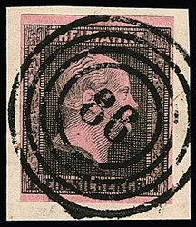 80: Old German States Prussia - Cancellations and seals