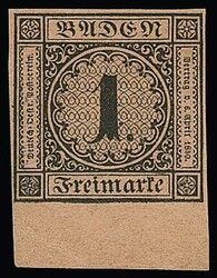 10: Old German States Baden - Offical reprints