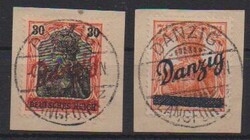 Kleiner Innendienst komplett zeitgerecht gestempelt, teils auf ...