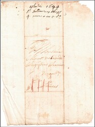 1810: Belgien - Vorphilatelie