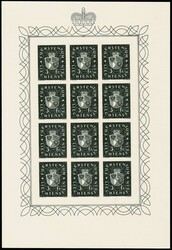 2 und 3 Fr. Freimarke 1939 je im seltenen geschnittenen ...