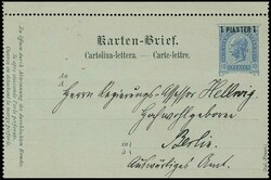 4785: Poste d’Autriche dans le Levant - Postal stationery