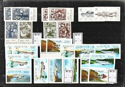 Dänemark, Färöer-Inseln, postfr. Zusammenstellung mit ...