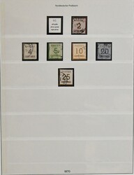 70: 旧ドイツ・北ドイツ連邦郵政地区・アルザス＝ロレーヌ - Collections