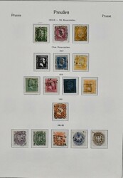 Preußen, 1850/1867, von Nr. 1-26, lediglich ohne Nr. 13, nahezu kpl. ...