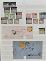 Württemberg, reichhaltige alte Slg. ab Nr. 1, dabei bessere Marken, ...