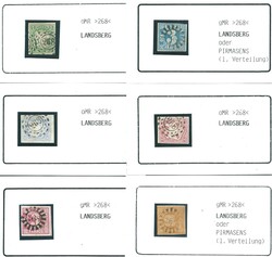 15: l'État souverain allemand de Bavière - Cancellations and seals