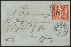 15: l'État souverain allemand de Bavière - Cancellations and seals