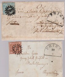 15: l'État souverain allemand de Bavière - Cancellations and seals