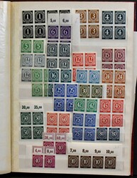 Alliierte Besetzung, postfrische Zusammenstellung mit ...