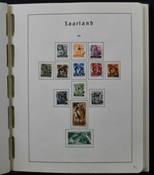 Westzonen und Neusaar, reichhaltige Sammlung in allen Qualitäten im ...