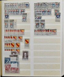 Alliierte Besetzung, alter Bestand im Klemmbinder, dabei über 2200 ...