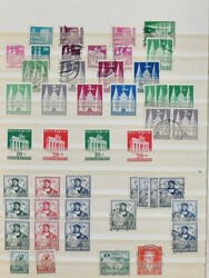 Westzonen, 1945/49, Slg. mit Gemeinschaftsausgabe, viel Frz. Zone, u ...