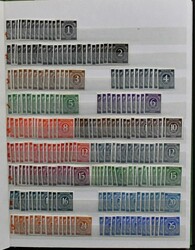 Alliierte Besetzung, Partie von etwa 1600 postfr./ungebr. Werten, ...